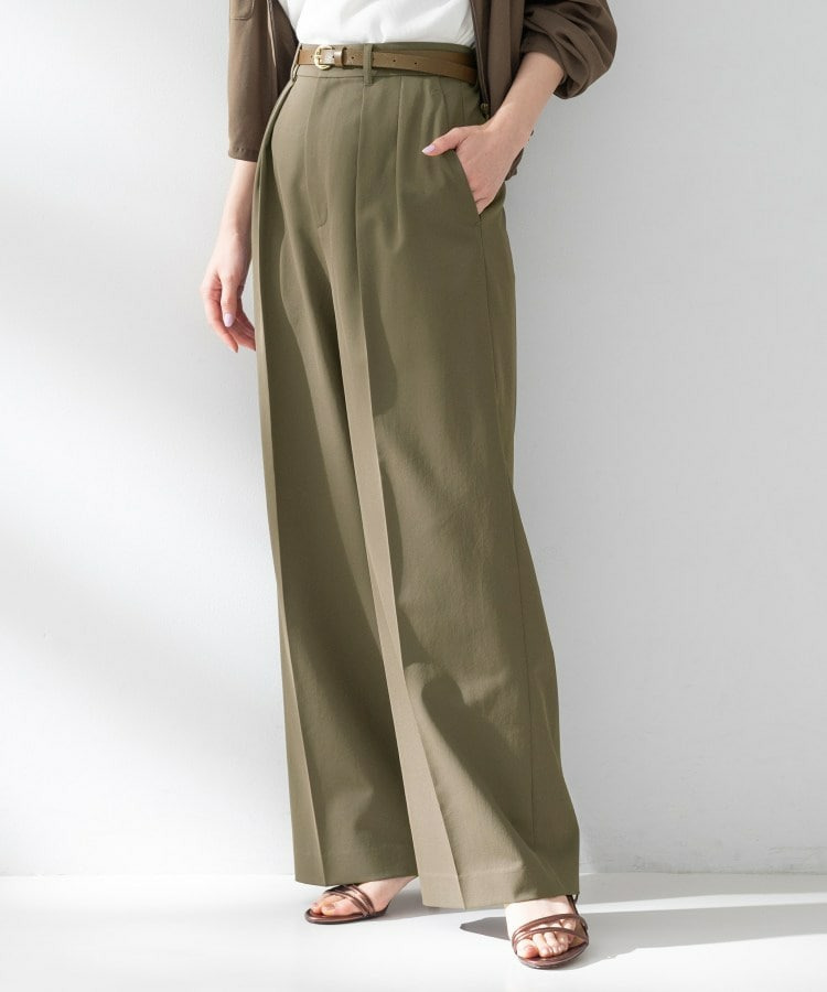 【接触冷感/UVカット/遮熱/吸水速乾】クリーンワイドパンツ7