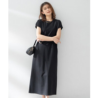 【接触冷感/UVカット/遮熱/抗菌防臭】ライトプレーティングワンピース