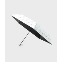 【UV/遮熱/折り畳み傘】because／スーパーライトラインフラワーミニ