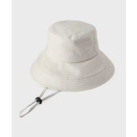 【遮熱/UV】リネンブレンドつば広HAT