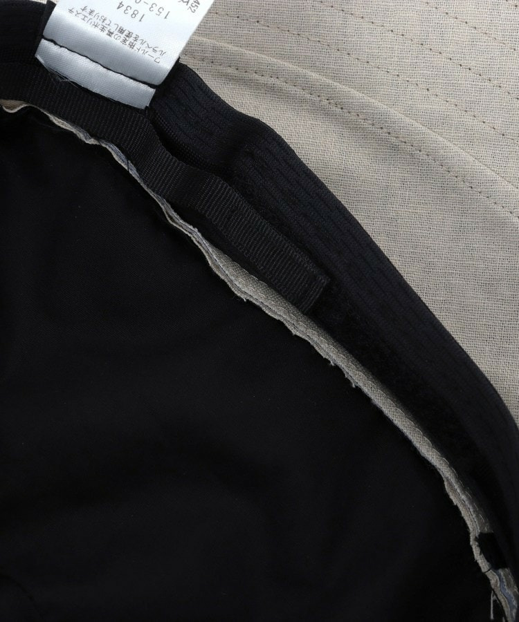 【遮熱・UV】リネンブレンドつば広HAT8