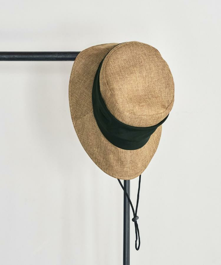 【遮熱】ギャザーリボンHAT1