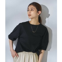【汗染み防止/接触冷感】ランタンスリーブプルオーバー