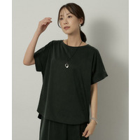 【セットアップ可/接触冷感】ヴィンテージライクドルマンカットソー