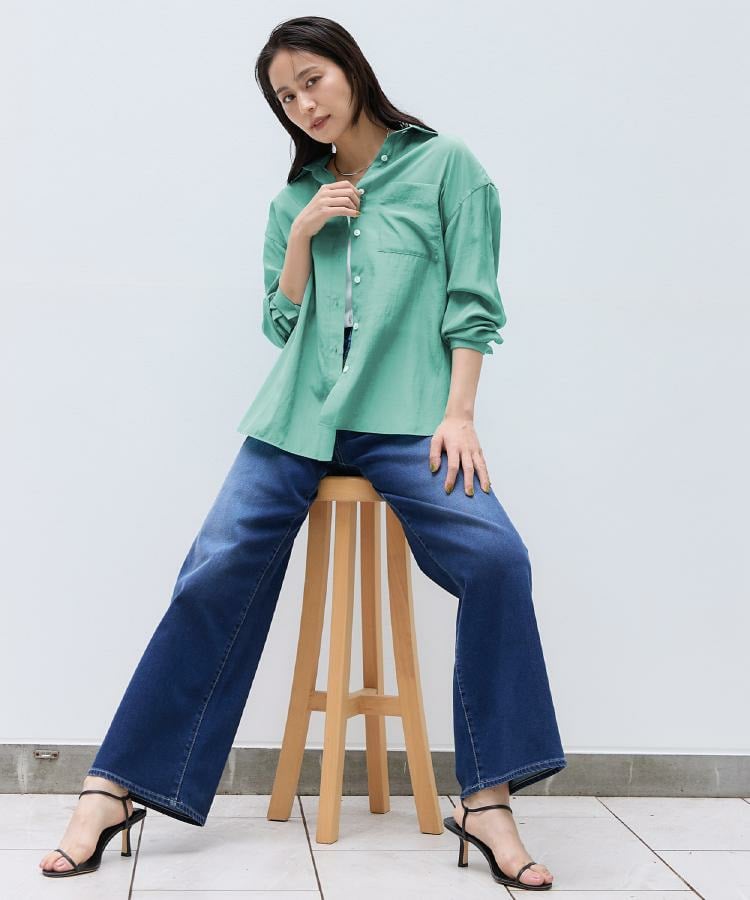 シルキータッチシアーシャツ12