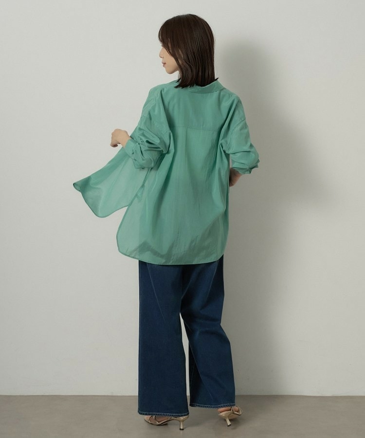 シルキータッチシアーシャツ15