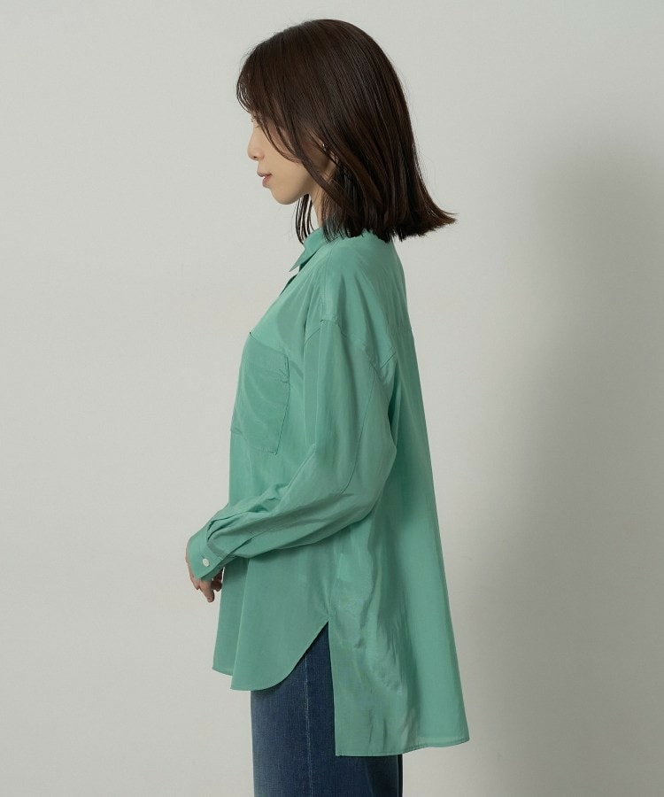 シルキータッチシアーシャツ18