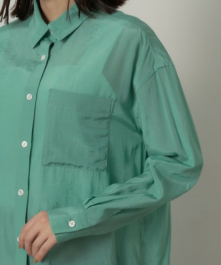 シルキータッチシアーシャツ21