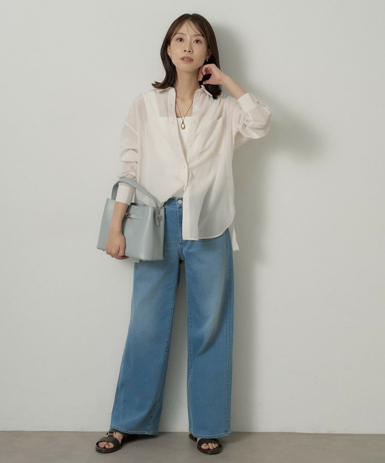 シルキータッチシアーシャツ4