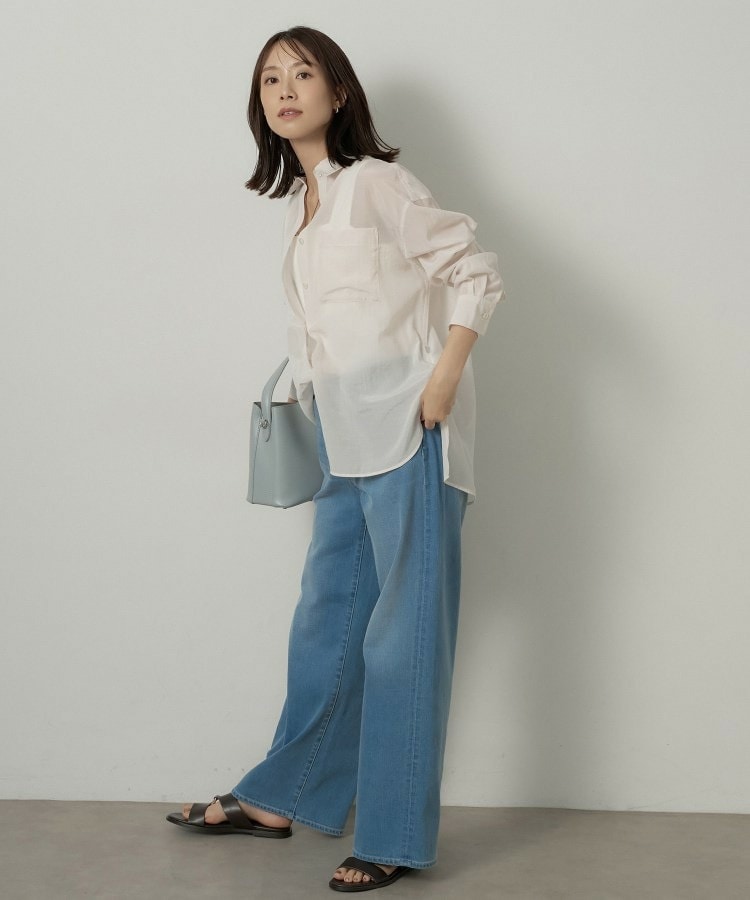シルキータッチシアーシャツ5