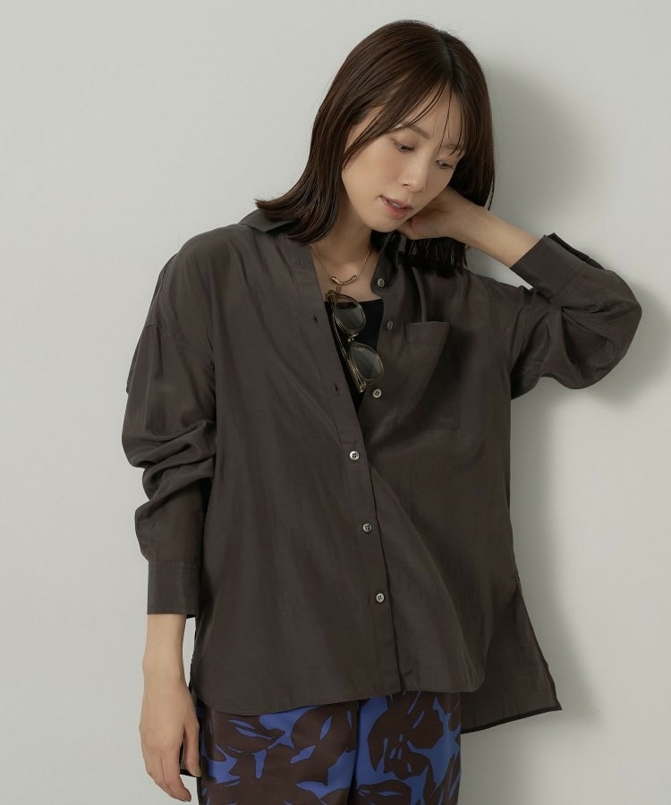 シルキータッチシアーシャツ7