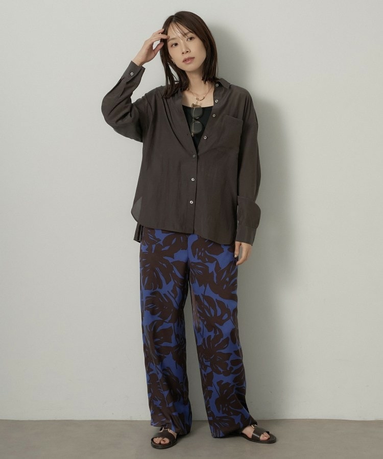 シルキータッチシアーシャツ8