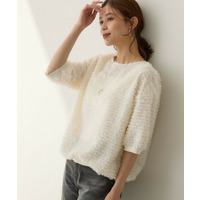 【1枚で着映え】フェザージャガードプルオーバー