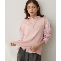 【5色展開/手洗い可】ローシルクウールニットベスト
