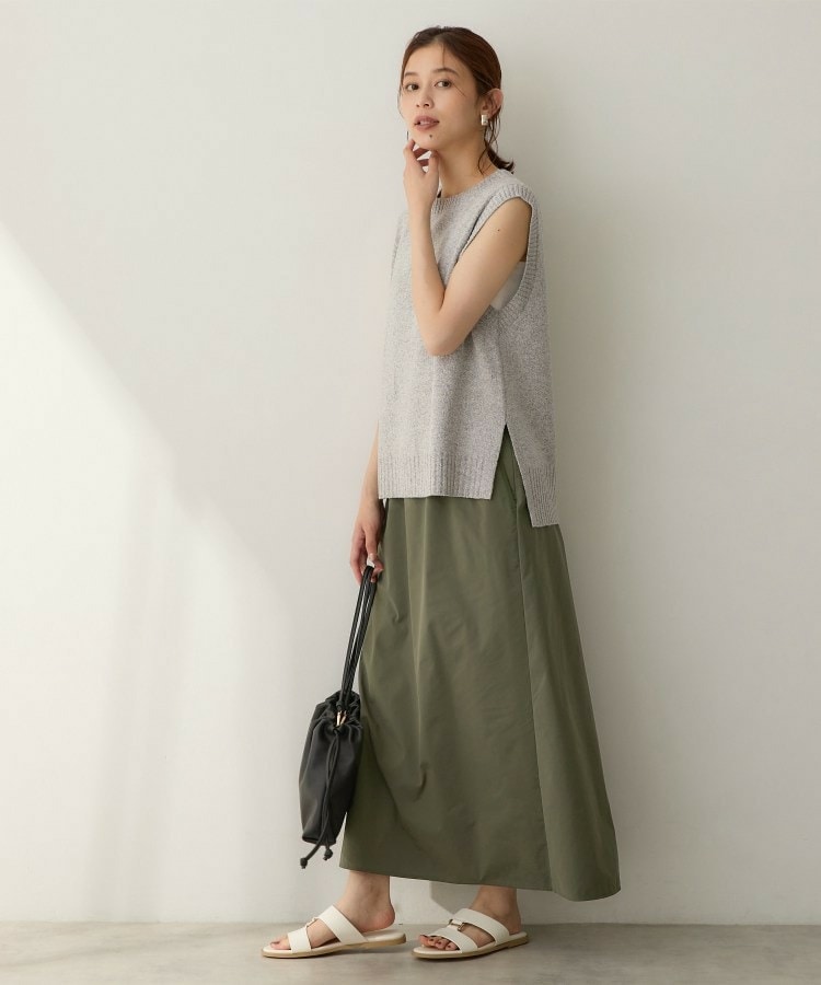 【5色展開/手洗い可】ローシルクウールニットベスト5