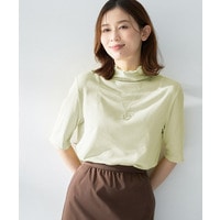 シアーテレコハイネックトップス