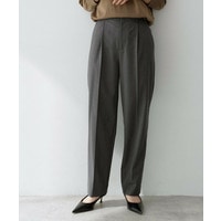 ウーステッドテーパードパンツ