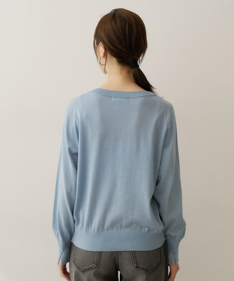 【アンサンブル可能/オンオフ使える】シルクウールカシミヤプルオーバー29
