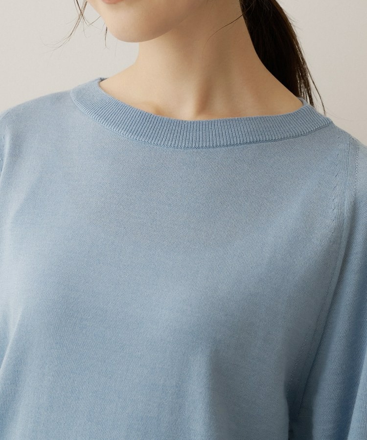 【アンサンブル可能/オンオフ使える】シルクウールカシミヤプルオーバー30