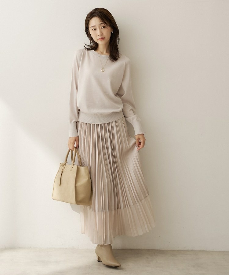【アンサンブル可能/オンオフ使える】シルクウールカシミヤプルオーバー7