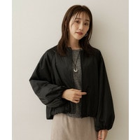 【軽アウター/中綿/秋冬コート】ショートブルゾン