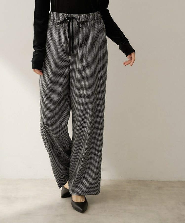 【セットアップ可/ウエストゴム】ウールドロストパンツ