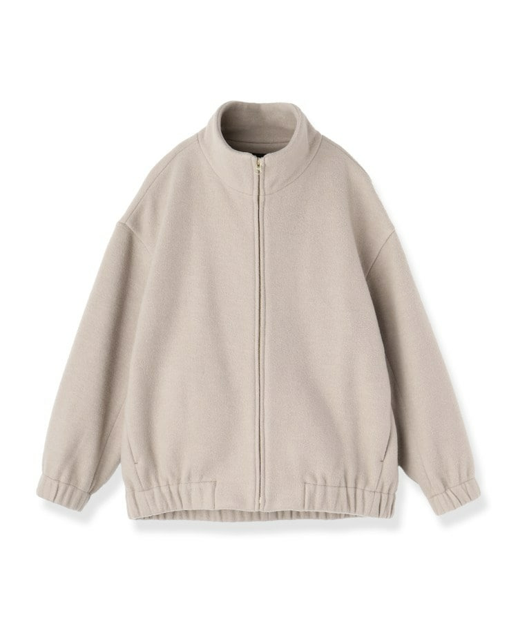 【軽アウター/きれいめスポーティ】スタンドカラージップコート2