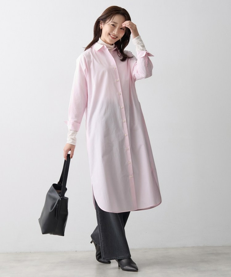 ロングシャツワンピース12