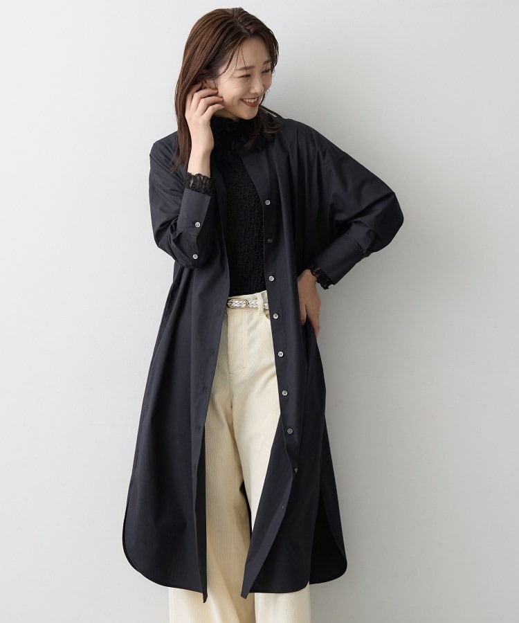 ロングシャツワンピース4