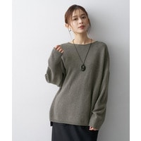 カシミヤリラックスニット