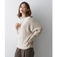 コクーンシルエットウールニット