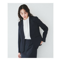 レジェールギャバ 背抜きカラーレスジャケット