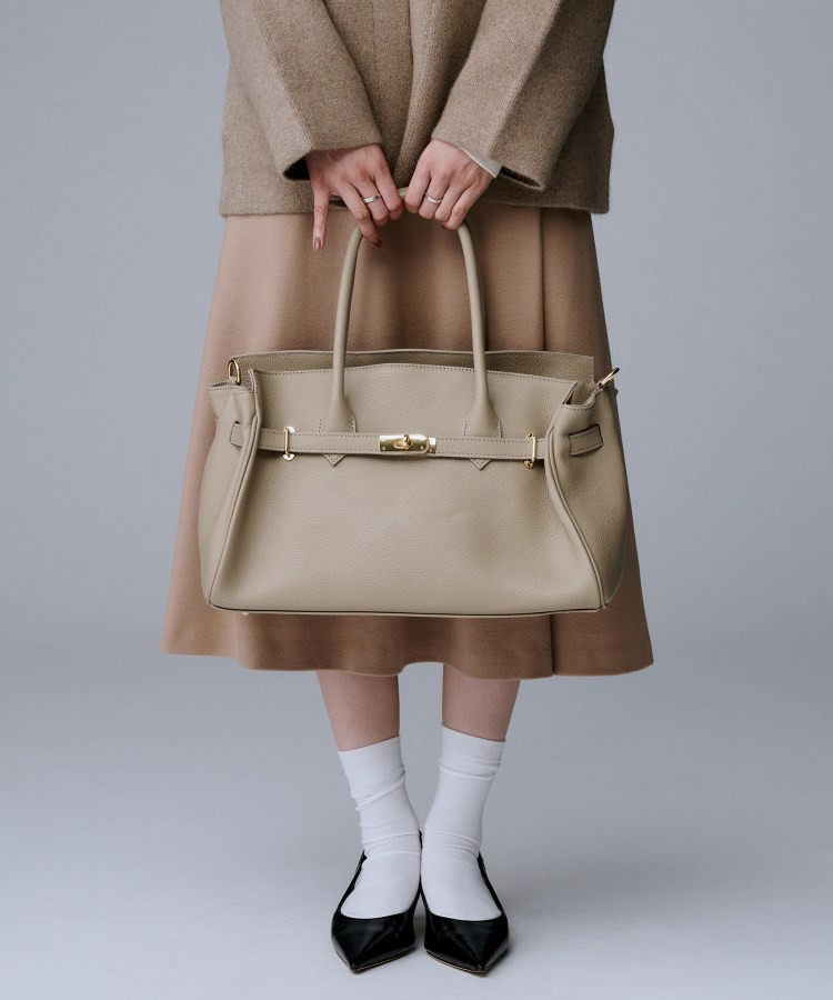 MILOS別注レザートート16