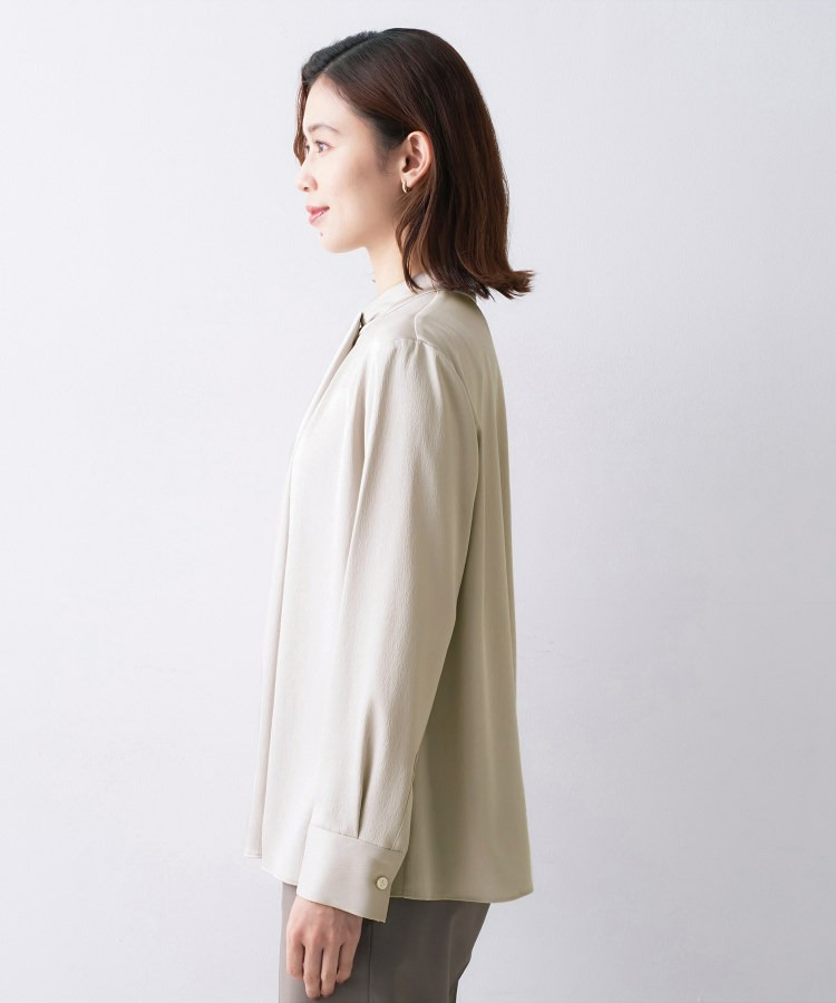 サテンドレープブラウス16