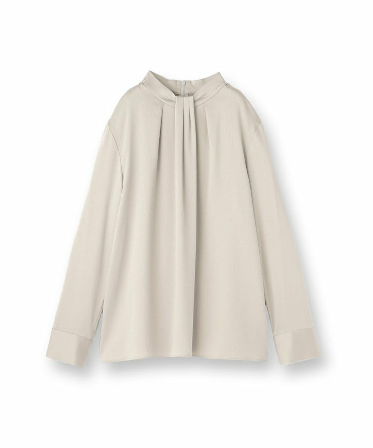 サテンドレープブラウス2