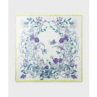 フラワープリントスカーフ