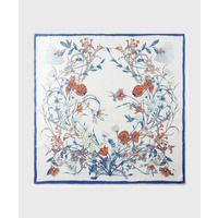 フラワープリントスカーフ