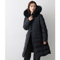 【フード取り外し可】ロング丈ダウンコート