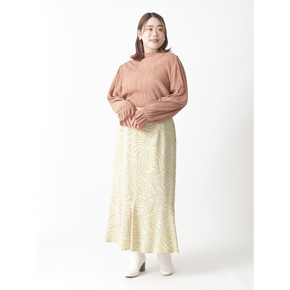 ゼブラ柄マーメイドスカート7