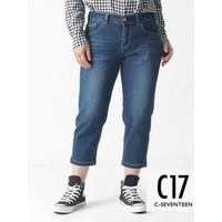 C17 CROPPED TAPERED　シーセブンティーン　クロップドテーパード　大きいサイズ レディース