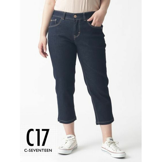 C17 CROPPED TAPERED　シーセブンティーン　クロップドテーパード　大きいサイズ レディース【アリノマ/Alinoma】