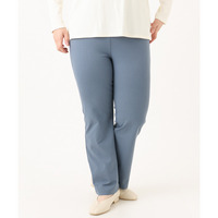 25年秋新作【大きいサイズ】ジャカードスリムストレートパンツ