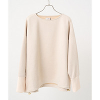 25年秋新作【大きいサイズ】ダンボールスエードプルオーバー