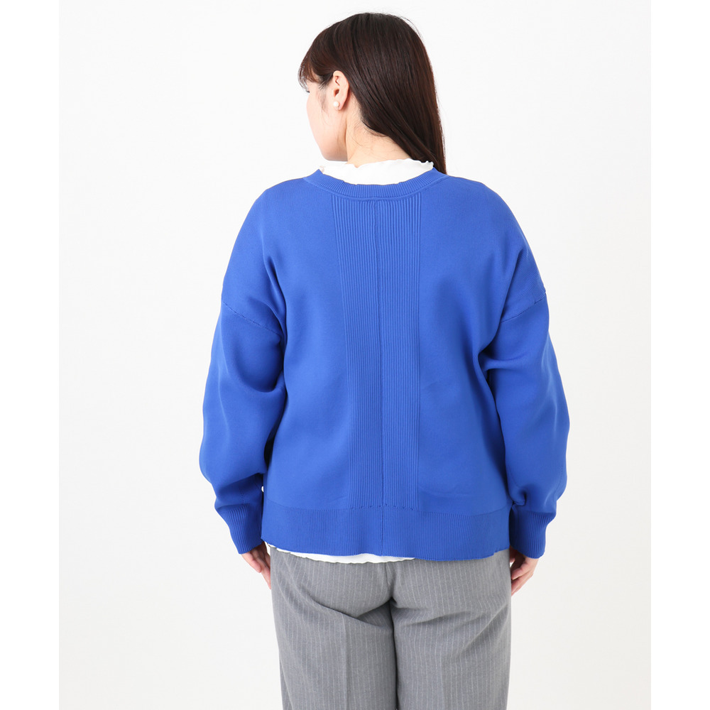 25年冬新作【大きいサイズ】2WAYカーディガン11