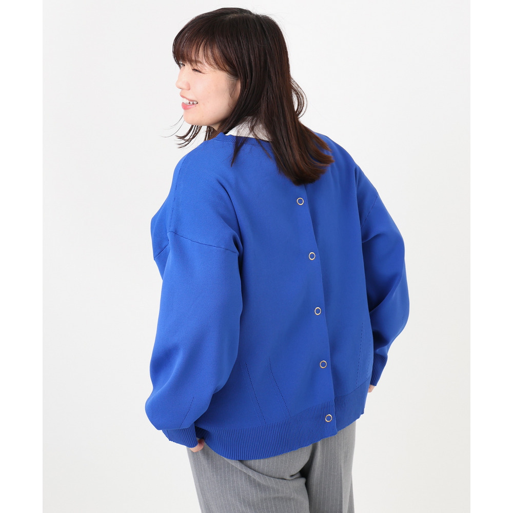 25年冬新作【大きいサイズ】2WAYカーディガン22