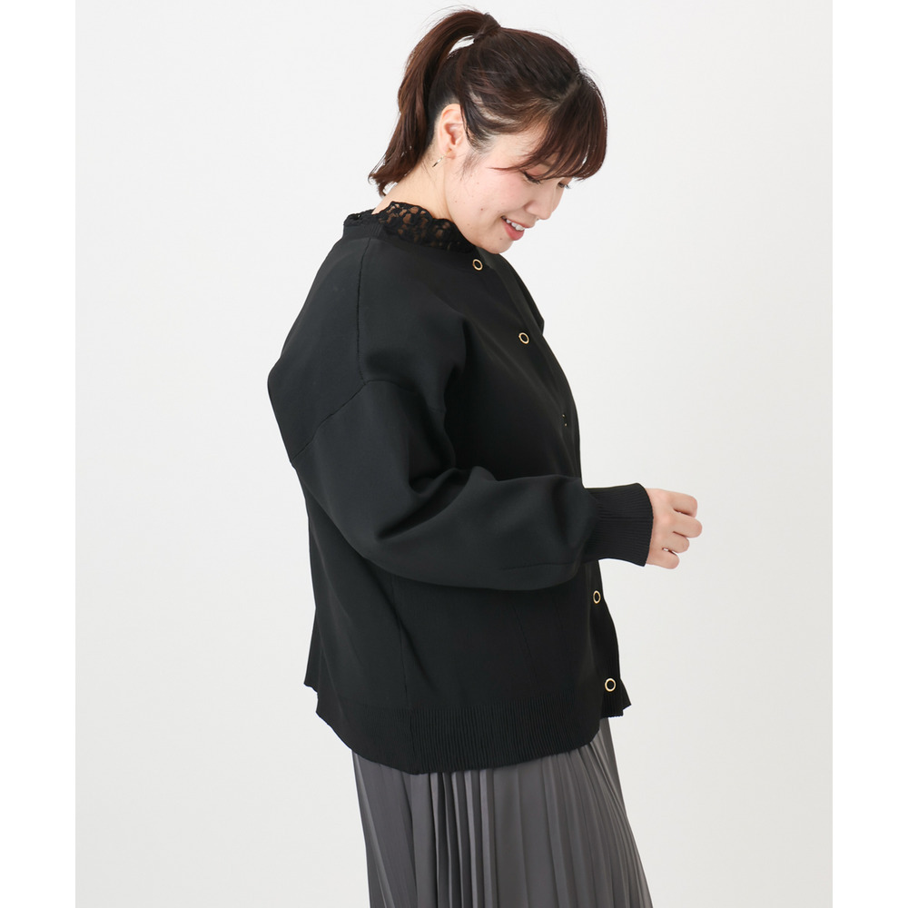 25年冬新作【大きいサイズ】2WAYカーディガン27