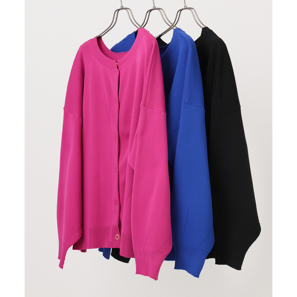 25年冬新作【大きいサイズ】2WAYカーディガン30