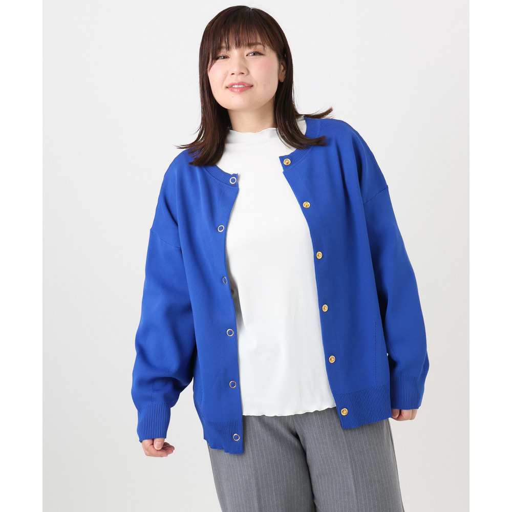 25年冬新作【大きいサイズ】2WAYカーディガン6