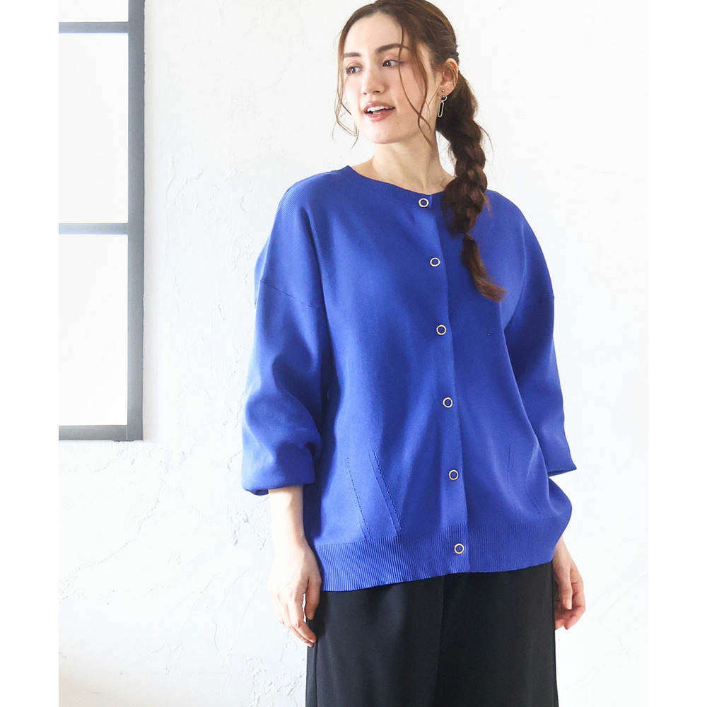 25年冬新作【大きいサイズ】2WAYカーディガン1