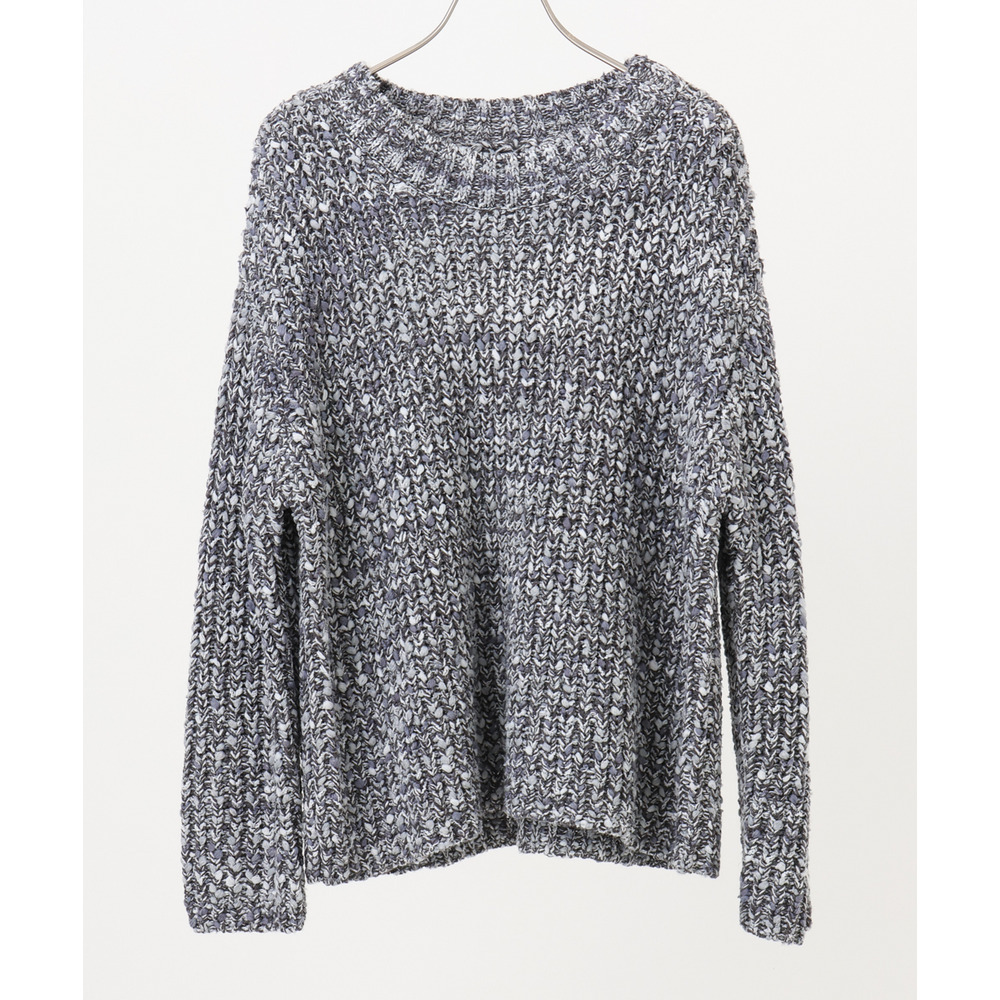 25年冬新作【大きいサイズ】ミックスカラーラメニット17